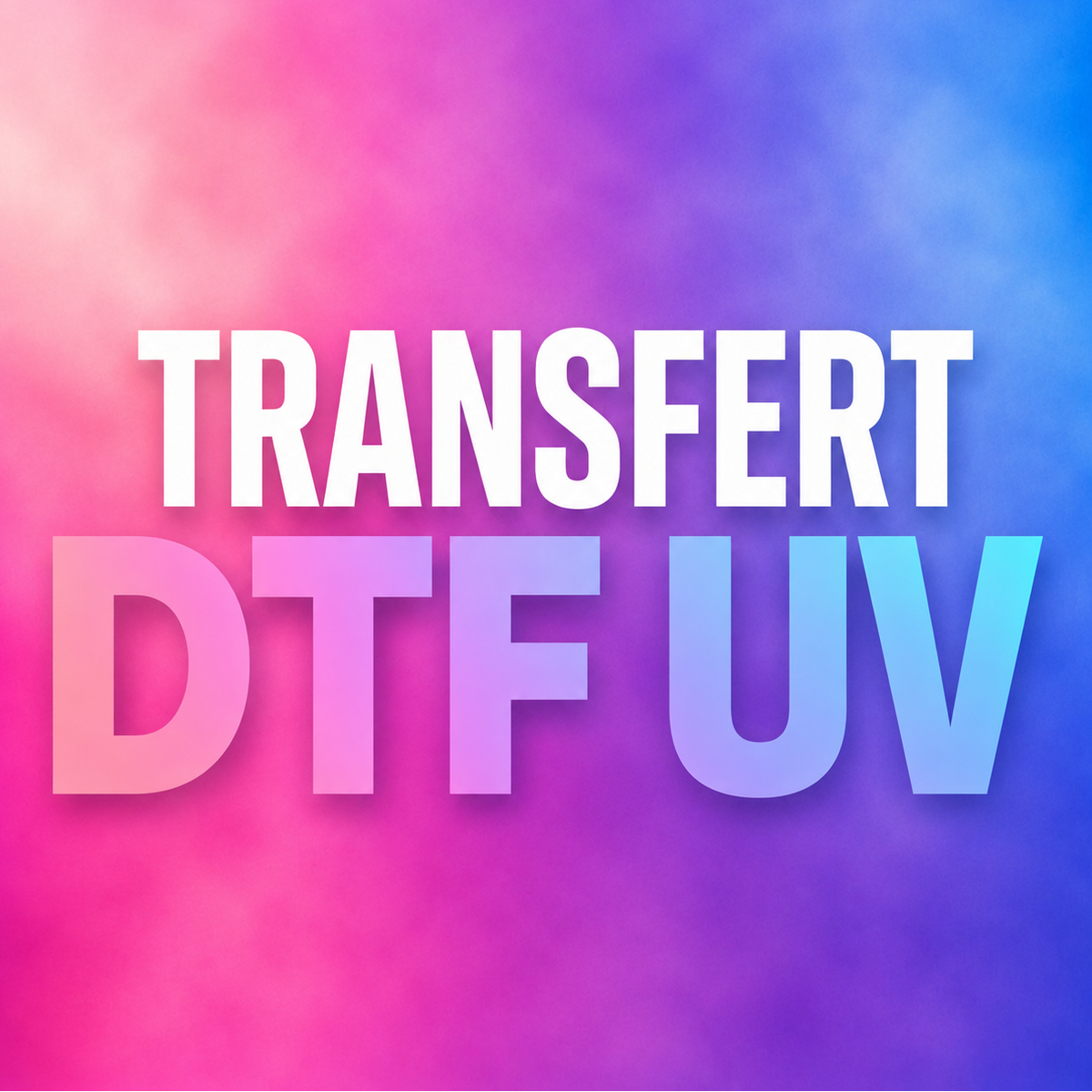 Transfert DTF UV